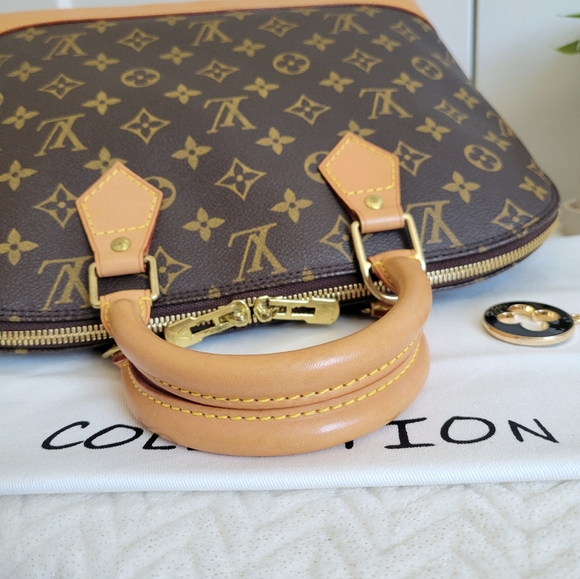 🍁BEAUTIFUL Louis Vuitton Alma PM Satchel Monogram - Picture 7 of 16